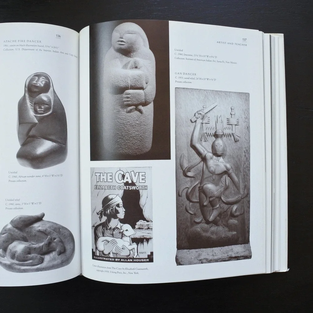 Vintage 1st Edition 1987 Allan Houser Ha-O-Zous Barbara H. Perlman Artist Book